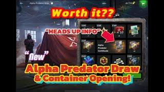 Wot Blitz Alpha Predator Draw & Crate Opening WORTH IT? Heads Up Info in 4K wotb WoT Blitz