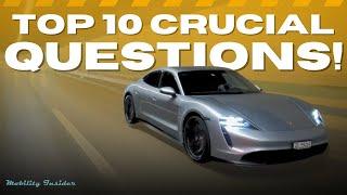 Top 10 Crucial Questions About Buying a Used Porsche Taycan Answered
