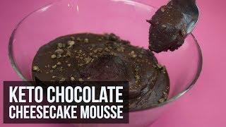 No-Bake Keto Chocolate Cheesecake Mousse  Easy Low Carb Dessert Recipe by Forkly