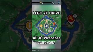 LEGO 2K Drive  ALL 10 Turbo Acres Spotless Wrenches HD 1080p GUIDE