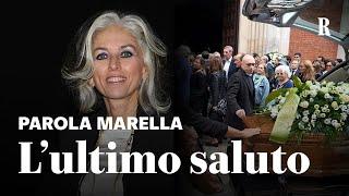 I FUNERALI di Paola MARELLA la commozione di Alessandro BORGHESE il ricordo di FAMILIARI e amici