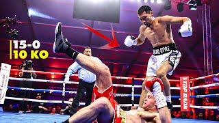 Вырубает Издеваясь Этого Казахского Боксера Боятся Американские Чемпионы