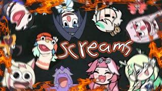 HoloEN Does Their Best On Fire Scream