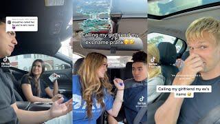 Calling My Girlfriend My Ex Name Prank Tiktok Compilation