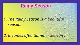 10 Lines on Rainy Season in English Short essay speech on Rainy Season Ashwins World