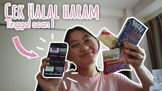 VLOG26  APLIKASI CEK HALAL HARAM DI JEPANG