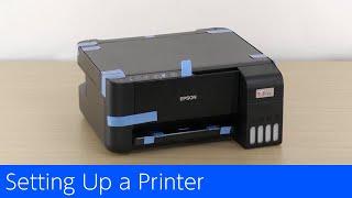 ET-2860L3270 - Setting Up a Printer