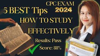 How to Study Effectively for CPC Exam - The 5 BEST Study Tips