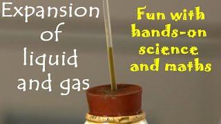 Expansion of liquid and gas  English