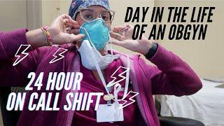 VLOG Day in the Life of an OBGYN  24hr Call Shift