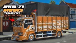 Rilis Mod Truck Nkr 71 Mbois Terbaru 2023  Mod Bussid Terbaru