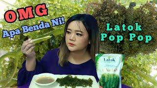 First time Makan LATOK  Anggur Laut   Latok Pop Pop Shrink