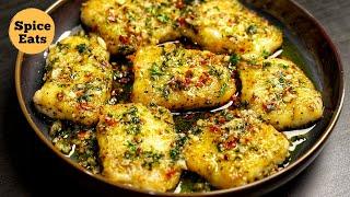 LEMON BUTTER GARLIC FISH RECIPE  GRILLED FISH IN LEMON BUTTER SAUCE