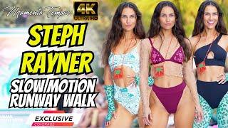 Watch Steph Rayners Stunning Runway Walk  Maaji Swimwear  Uncut 4K