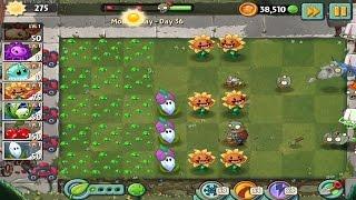 Plants vs Zombies 2 Modern Day - Day 36 Walkthrough