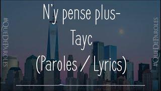 NY PENSE PLUS - TAYC LYRICS WITH TRANSLATION IN SUBTITLES