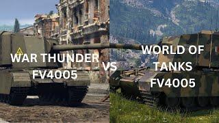 War Thunder FV4005 VS WOT FV4005