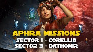 Doctor Aphra Missions Corellia & Dathomir DS Mix Rise of the Empire ROTE TB Sector S1 & S3  SWGOH