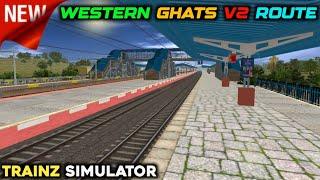 #download western ghats V2 route  new update route for trainz simulator High graphic route