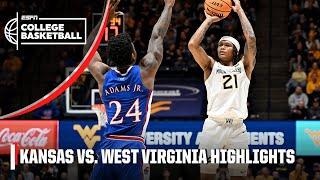 Kansas Jayhawks vs. West Virginia Mountaineers  Full Game Highlights