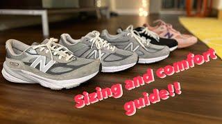 New Balance 990 comfort and sizing guide