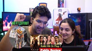 Pakistani Couple Reacts To Kalki 2898 AD Public Reviews & Theatre Celebrations  60FT Tall Cutout