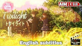 トワイライト  TWILIGHT  Japanese Anime Movie  English subtitle  Full Movie