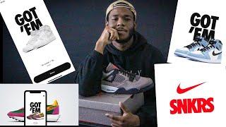 HOW TO WIN on NIKE SNKRS APP in 2022  Manual Method - HIT WITHOUT A BOT #nike #snkrs #release