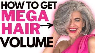 HOW TO GET MEGA HAIR VOLUME  MY SECRET SAUCE  Nikol Johnson