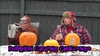 Pumpkin Carving Challenge Gone Wrong