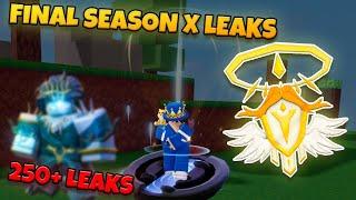 FINAL Season X LEAKS.. Roblox BedWars