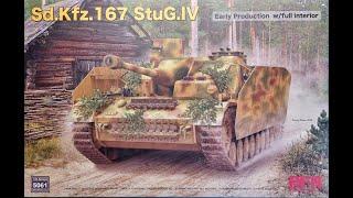 Ryefield Model 5061 StuG IV Early production with full interior