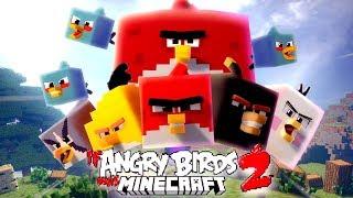 If Angry Birds Was Minecraft 2  Minecraft Animation 