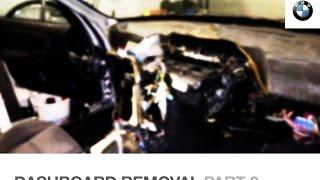 DIY  BMW e36 Dashboard Removal Part 2 in HD