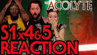 Most BRUTAL Saber Combat EVER?  The Acolyte S1x4&5 Reaction