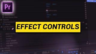How to use the EFFECT CONTROLS in Adobe Premiere Pro