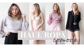 SUPER HAUL ROPA CÓMODA 2021  Ropa de casa pijama joggers poleras 