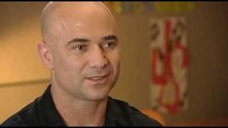 Andre Agassi and Steffi Graf on INSIDE SPORT BBC - PART 3 of 3