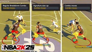 BEST DRIBBLE MOVES IN NBA 2K25 HOW TO SPEEDBOOST & QUICKSTOP BEST DRIBBLE COMBOS NBA 2K25