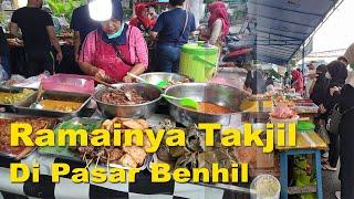 Berburu Takjil Di Pasar Benhil jakarta Pusat