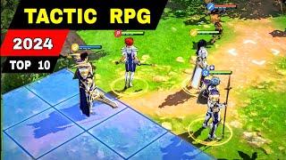 Top 10 Best TACTICAL RPG Games Mobile iOS 2024  Best SRPG games TACTIC TURN BASED for mobile 2024