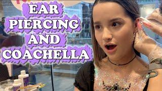 Ear Piercing and Coachella WK 434 Bratayley