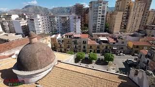 PALERMO  CASTELLO DELLA ZISA  WONDERS OF SICILIA  AVATA 4K DRONE FOOTAGE