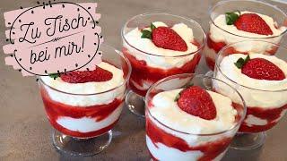 Super schnell gemacht‼️ Macarpone-Erdbeer-Dessert 
