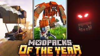 TOP 10 Minecraft ModPacks OF THE YEAR 2023   Forge & Fabric