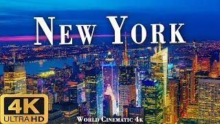 NEW YORK 4K ULTRA HD 60FPS - Epic Cinematic Music With Beautiful Nature Scenes - World Cinematic