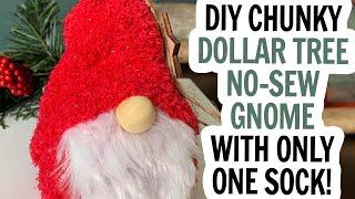 Dollar Tree Gnome  One Sock Gnome  Gnome with Boots  Gnome with Arms  Free Gnome Tutorial  DIY