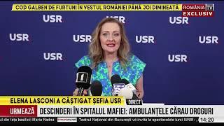 Elena Lasconi a castigat sefia USR