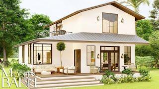 Simple and Elegant Modern House Design  3-Bedroom