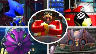 Sonic The Hedgehog 4 Episode 1 & 2 - All Bosses No Damage